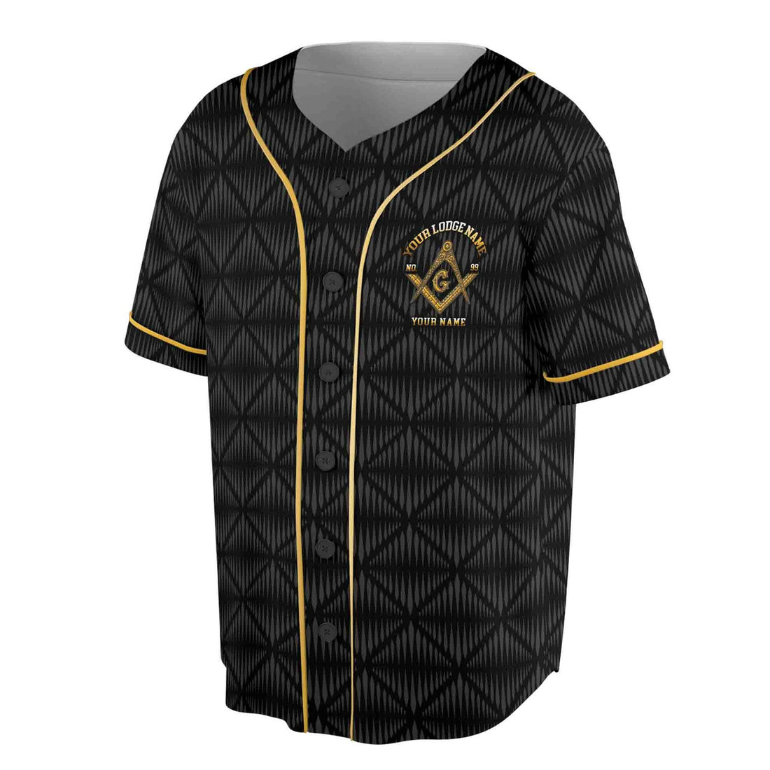 Personalized Master Mason Freemasonry Baseball Jersey S-5XL