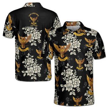 Customized Scottish Rite 32 Tropical Floral Men's Polo Shirt S-5XL - FUKAMASONIC