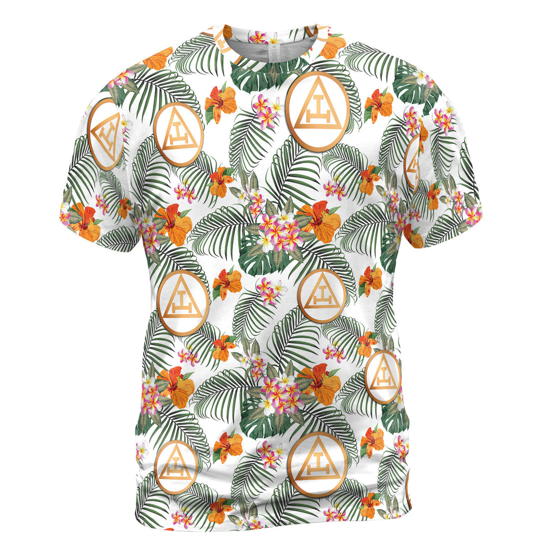 Customized Royal Arch Masonry Palm Leaf Men's T-shirt S-5XL - FUKAMASONIC