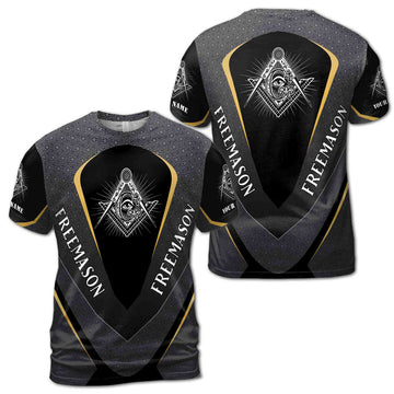 Freemasonry Prince Hall Mason 357 3D T-Shirt S-5XL - FUKAMASONIC