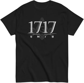 1717 SMIB Masonic T-Shirt, Freemason Square & Compass Shirt