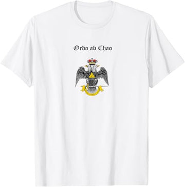 Masonic Ordo ab Chao Scottish rite 33 Freemasonry symbol T-Shirt