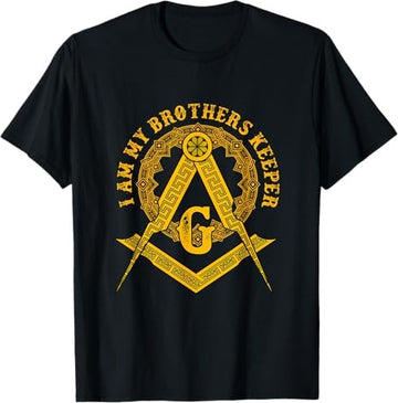 Brother Keepers Protect Compass Masonic Gift T-Shirt