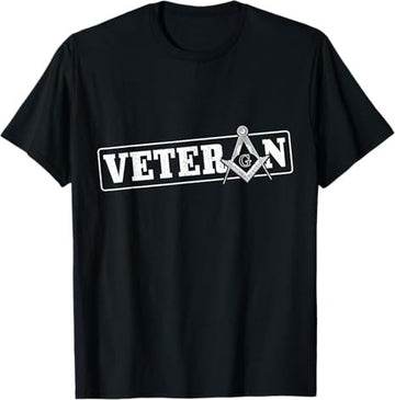 Mason Veteran Freemason Masonic Veterans Day T-Shirt