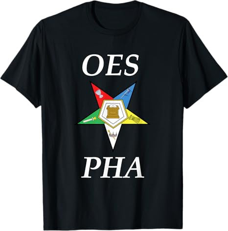 OES PHA T Shirt Prince Hall Order Eastern Star Tee NO FATAL