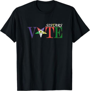OES Masonic Sistar Vote T-Shirt