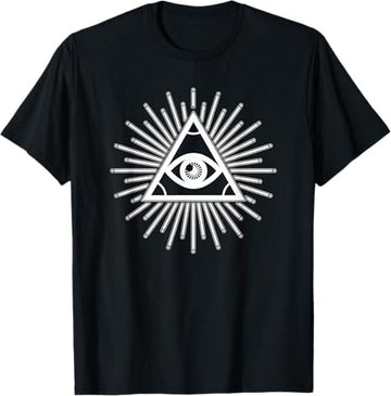 The All Seeing Eye - Conspiracy, Freemasonry Or Illuminati T-Shirt