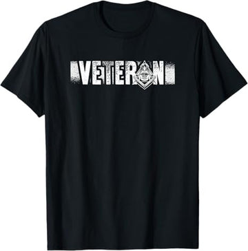 Veteran Freemasons Masonry Freemasonry Masonic Freemason T-Shirt