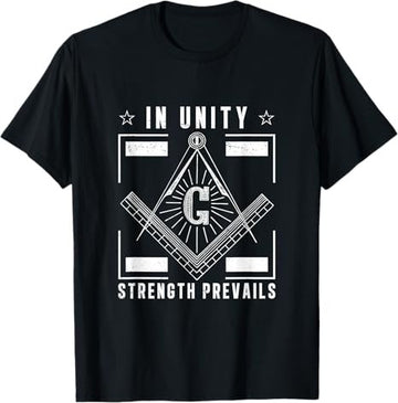 Freemasonry Strength Prevails Proud Masonic T-Shirt