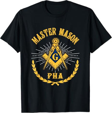 Greats Masonic Prince Hall PHA Master Mason Father's Day T-Shirt