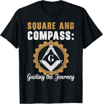 Fraternal Freemasonry Square Compass Freemason T-Shirt