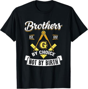 Brothers Masonry Masonic Freemason Freemasonry Mason T-Shirt