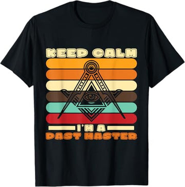 Im A Past Master Freemason Masonic Master Masons Freemasonry T-Shirt