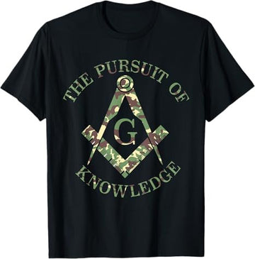 Mason Masonic Camo Freemason T-Shirt