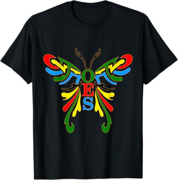 OES Butterfly Color of the Eastern Star Christmas T-Shirt
