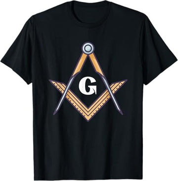 Masonic Square and Compass Freemason T-Shirt