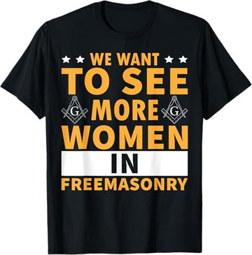 Freemasonry Design For Fraternity Builder And Member T-Shirt