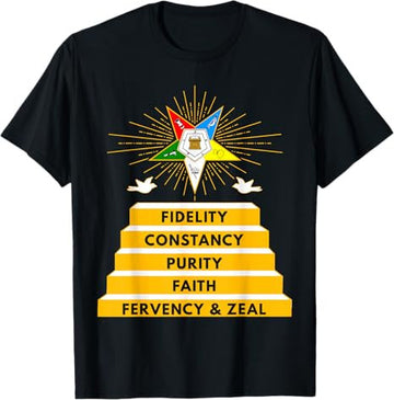OES Star Fidelity Constancy Purity Faith Fervency & Zeal T-Shirt