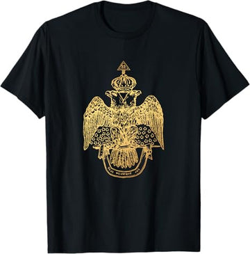 Scottish Rite Eagle 33rd Degree - Freemason Gifts for Men T-Shirt