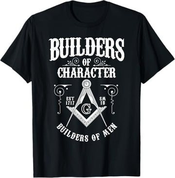 Freemason Masonic Square & Compass Symbol T-Shirt
