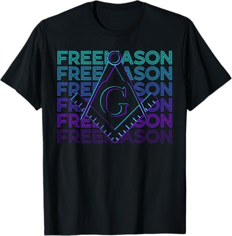 Freemason Freemasonry Masonic Masonry Retro T-Shirt
