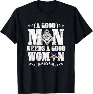 Freemasons OES Woman Masonry Freemasonry Masonic Freemason T-Shirt