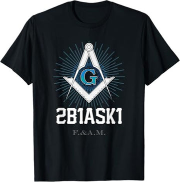 Mason 2B1ASK1 Square and Compass, Freemason - T-Shirt T-Shirt