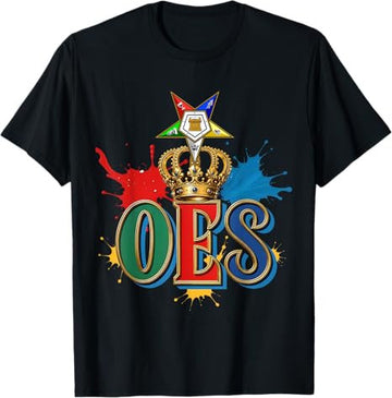 OES Queen Sisters Beautiful Crown Order of the Eastern Star T-Shirt