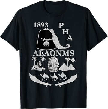Shriners 1893 PHA Pharaoh AEAONMS Freemasons Father's Day T-Shirt
