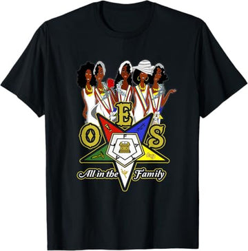Order Of The Eastern Star OES Ring Diva Sistar of T-Shirt