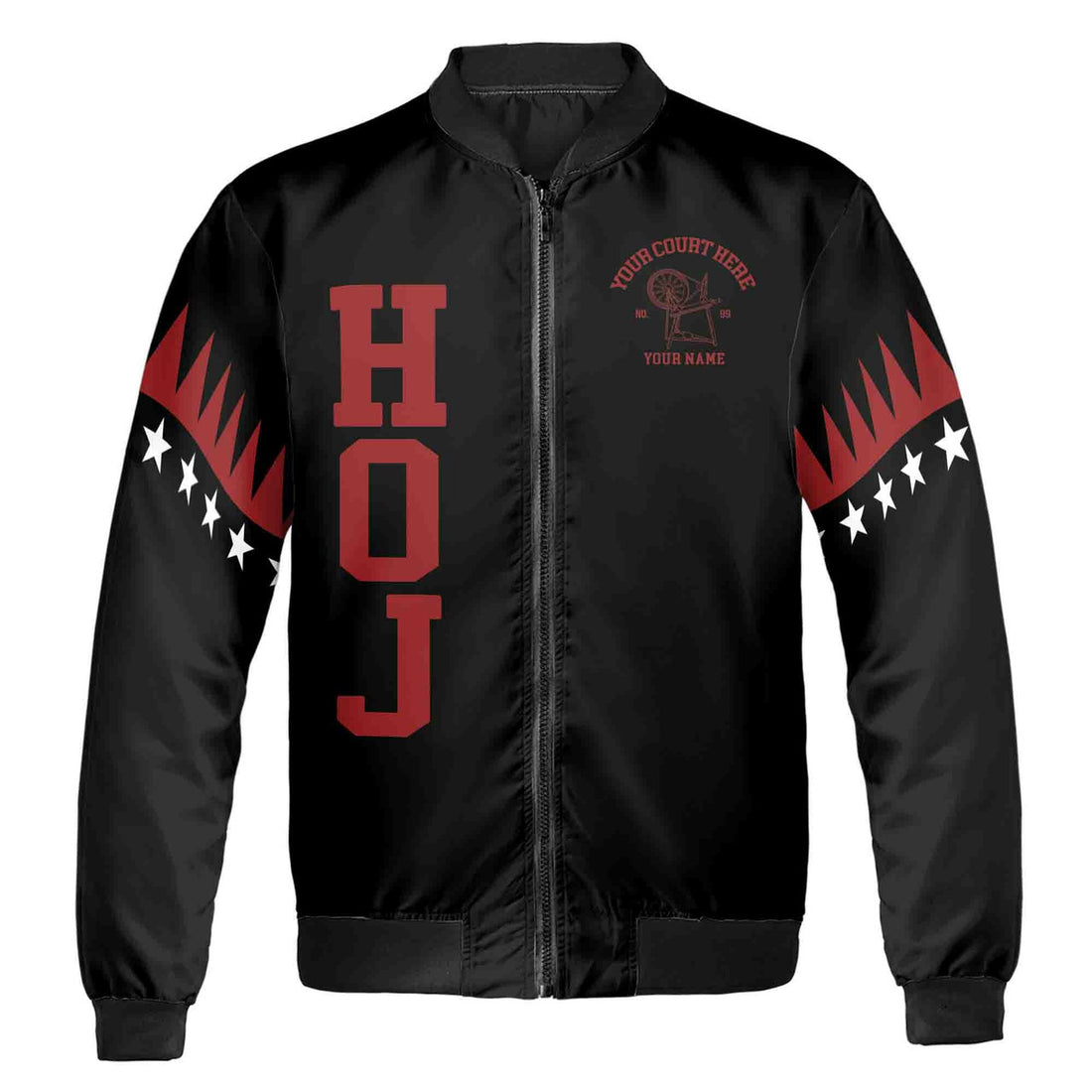 Personalized Heroines of Jericho HOJ Sisterhood Bomber Jacket S-5XL - FUKAMASONIC