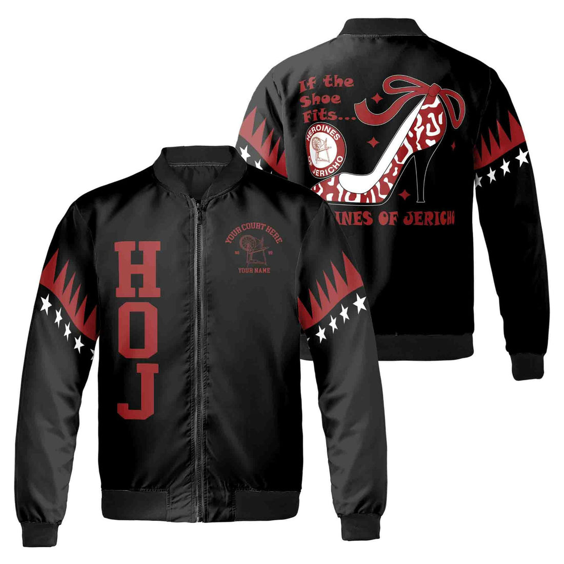 Customized Heroines of Jericho HOJ Sisterhood Bomber Jacket S-5XL - FUKAMASONIC