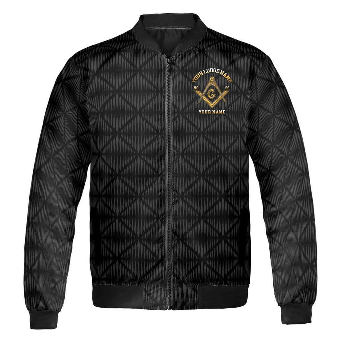 Personalized Master Mason Freemasonry Bomber Jacket S-5XL - FUKAMASONIC