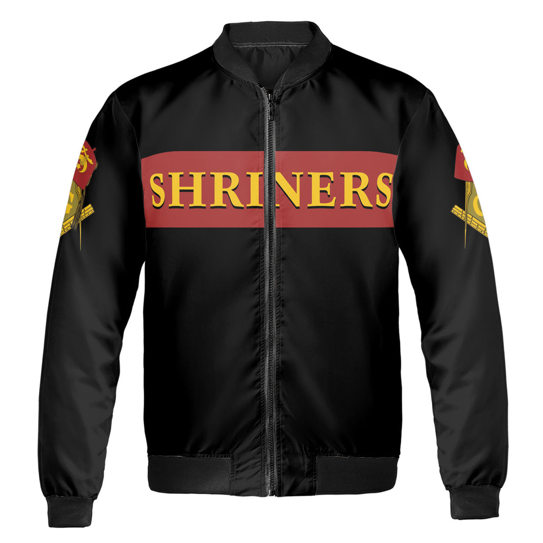 Personalized Shriners With Mason Noble Shriner Bomber Jacket S-5XL - FUKAMASONIC