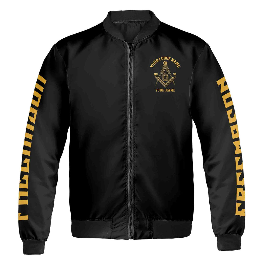 Customized I Am A Traveler Freemason Masonic Bomber Jacket S-5XL - FUKAMASONIC