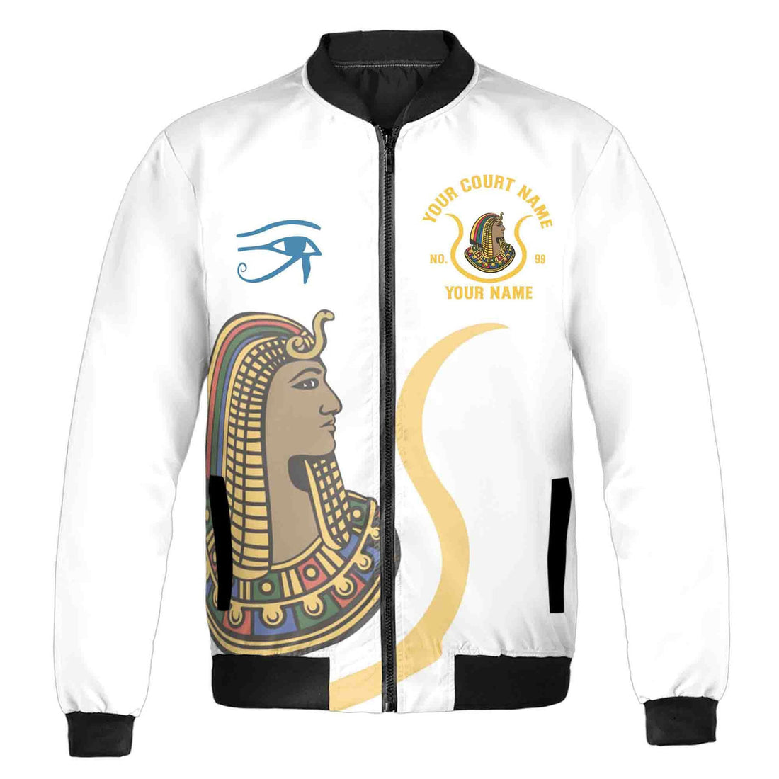 Customized Daughter of Isis DOI Pyramid Bomber Jacket S-5XL - FUKAMASONIC