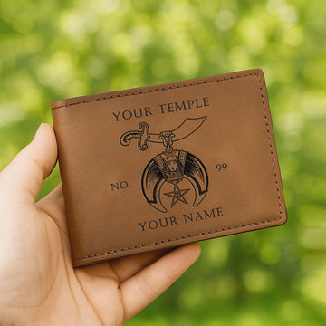 Customized Daughters Of Sphinx Leatherette Bifold Wallet