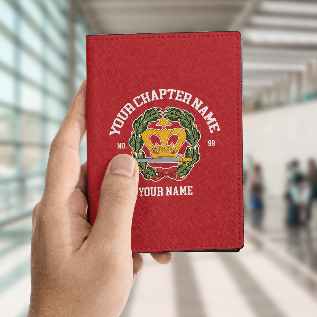 Order Of The Amaranth Masonic Passport Holder