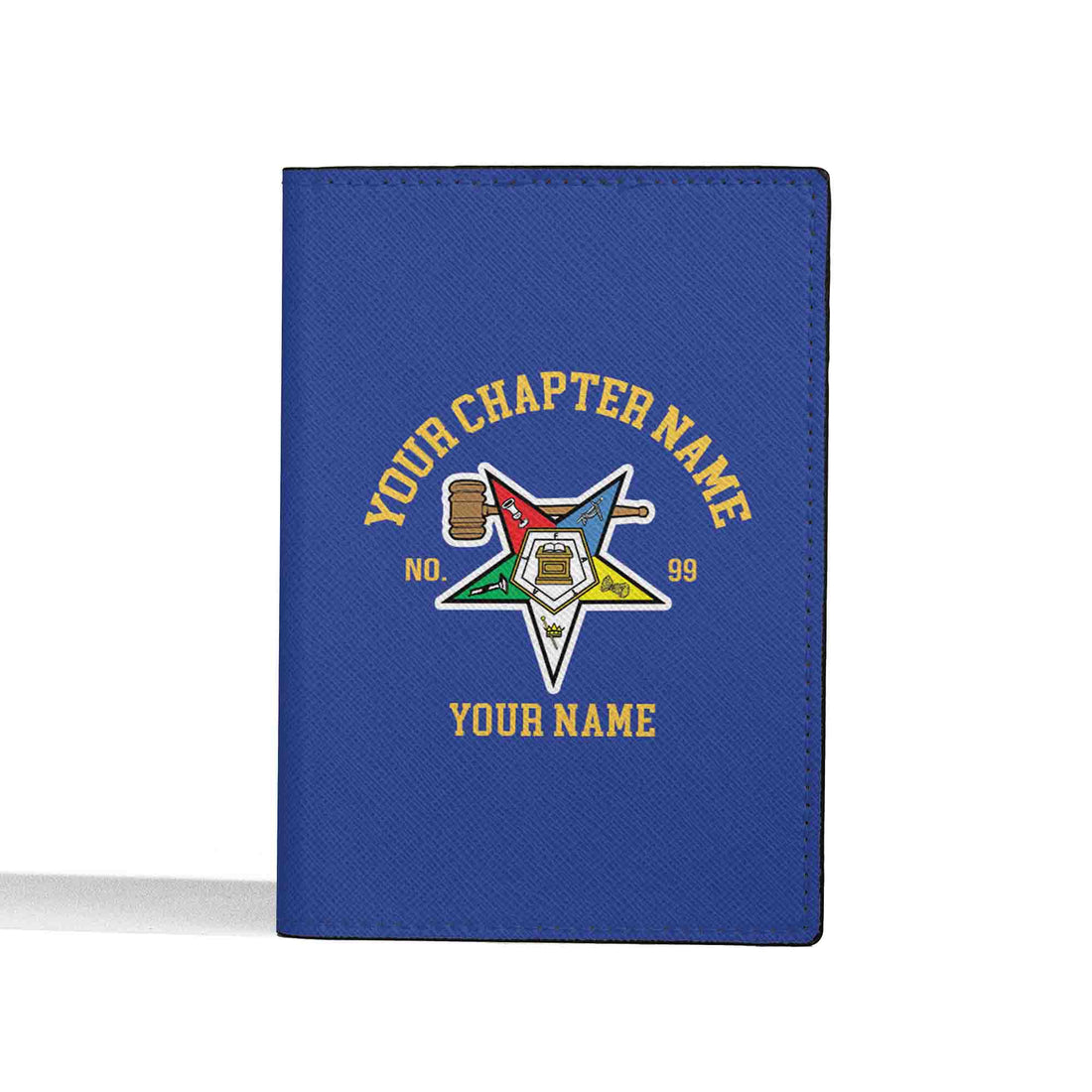 Customized OES Past Matron Order Of The Eastern Star Passport Holder