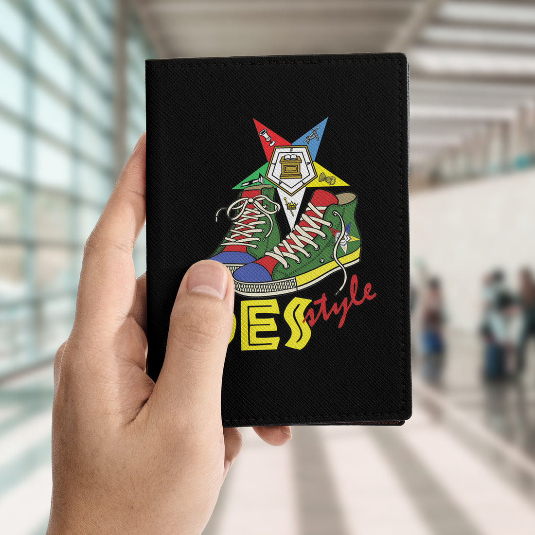 OES Style Order Of The Eastern Star A.F.&A.M. Passport Holder