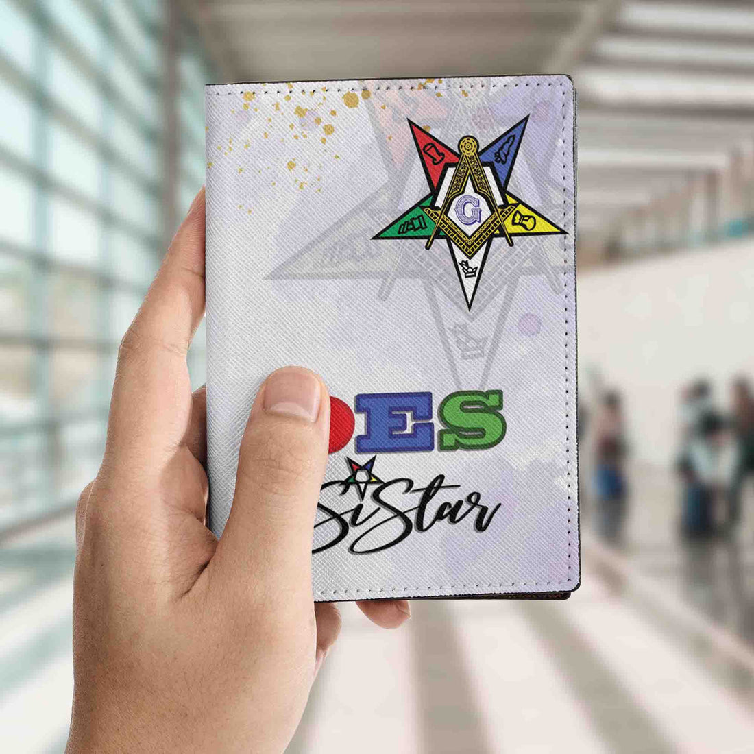 Oder of the Eastern Star OES Sistar Past Patron Mason Freemasonic Passport Holder