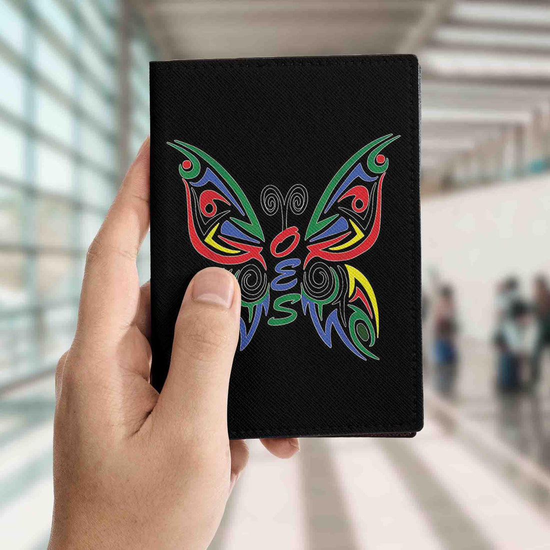 Order of the Eastern Star OES Butterfly Past Matron Passport Holder