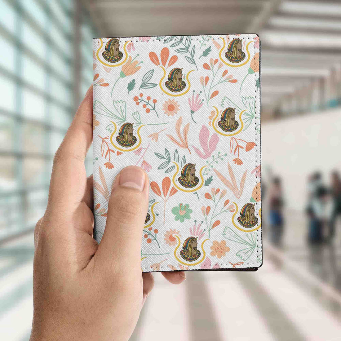 Floral Freemason Ancient Egypt Daughters Ancient Egypt Passport Holder