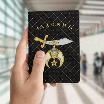 Ancient Egypt Nobles Mystic Shriners Passport Holder