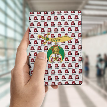Masonic Noble Shriners Passport Holder