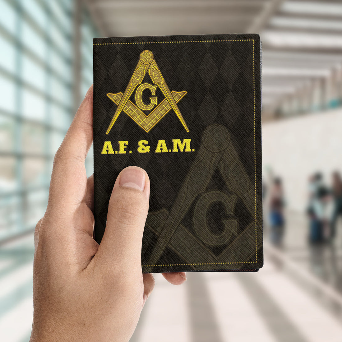 Freemasonry Masonic A.F. & A.M. Passport Holder