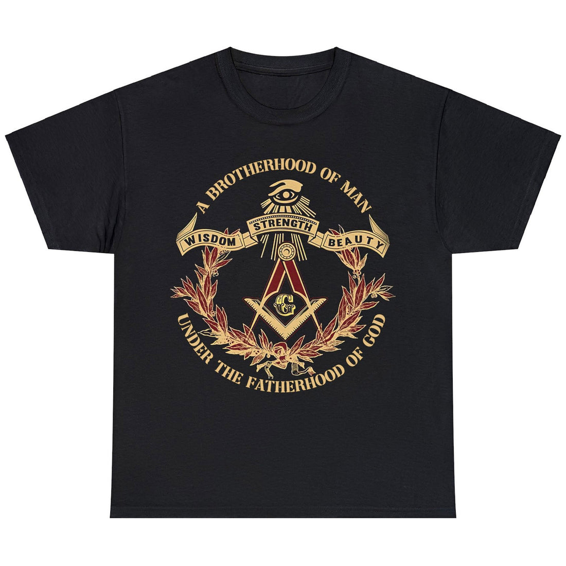 A Brotherhood of Man Masonic Freemasonary Unisex T-shirt S-5XL