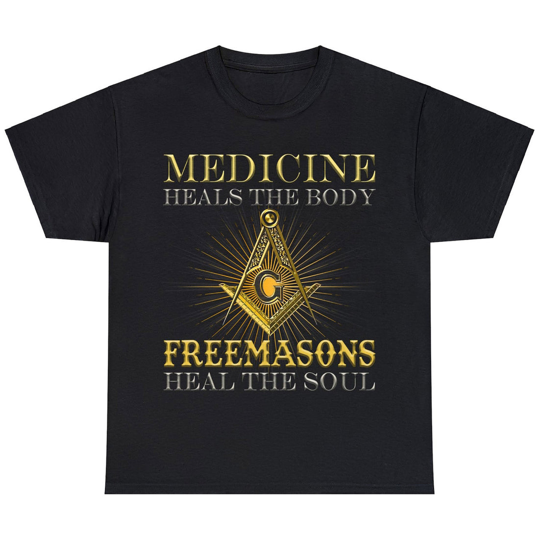 Freemason Heal The Soul Masonic Freemasonary Unisex T-Shirt