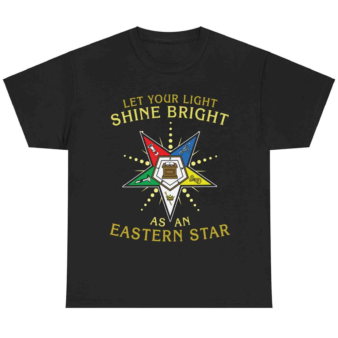 OES Shine Bright Order of the Eastern Star T-Shirt