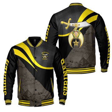 Personalized Noble Shriner Ancient Pyramid Varsity Jacker S-5XL